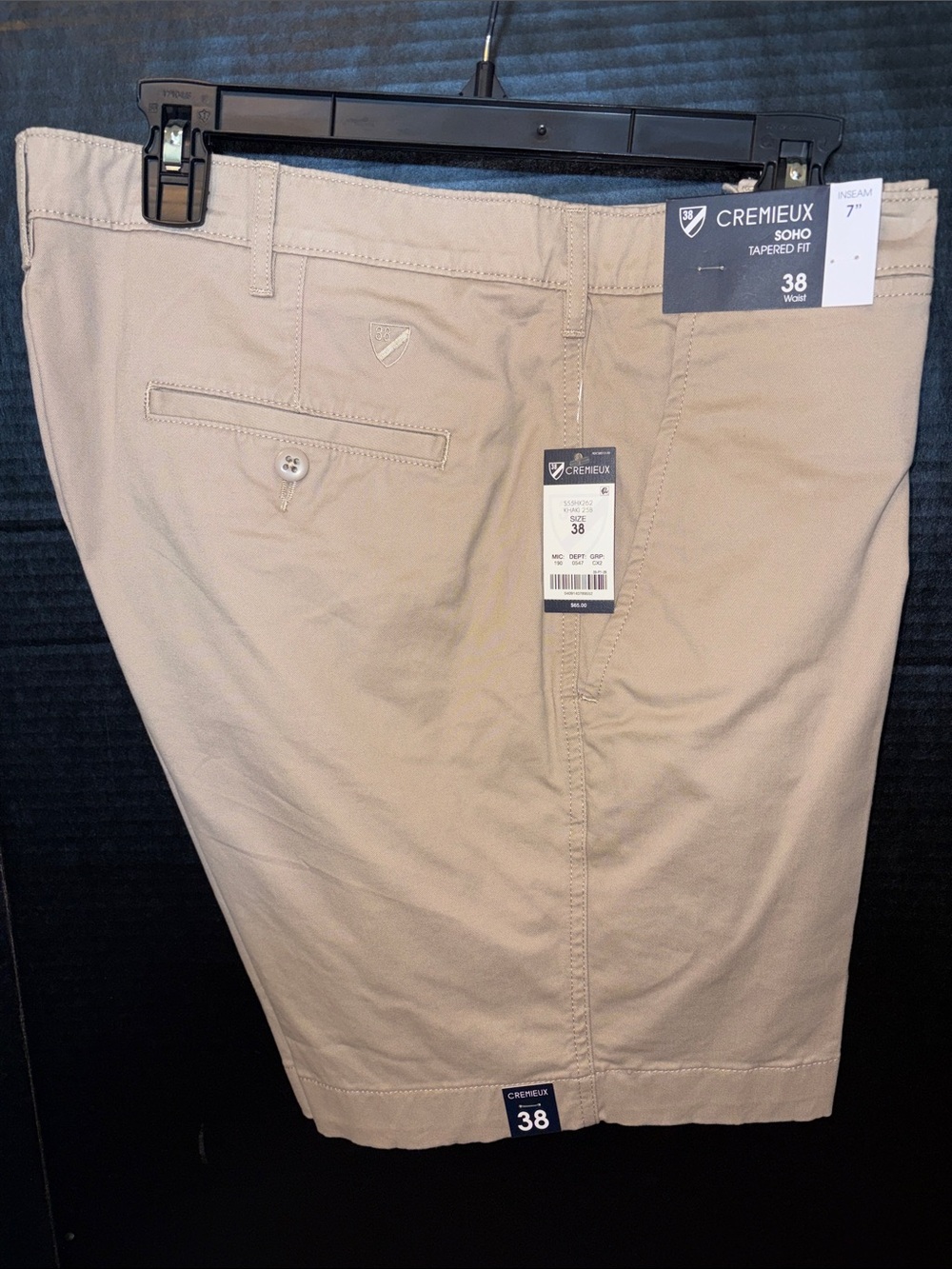 Daniel Cremieux Tapered Fit Chinos in Khaki Tan